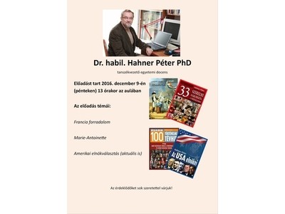 2016.12.09 - Hahner Péter előadás
